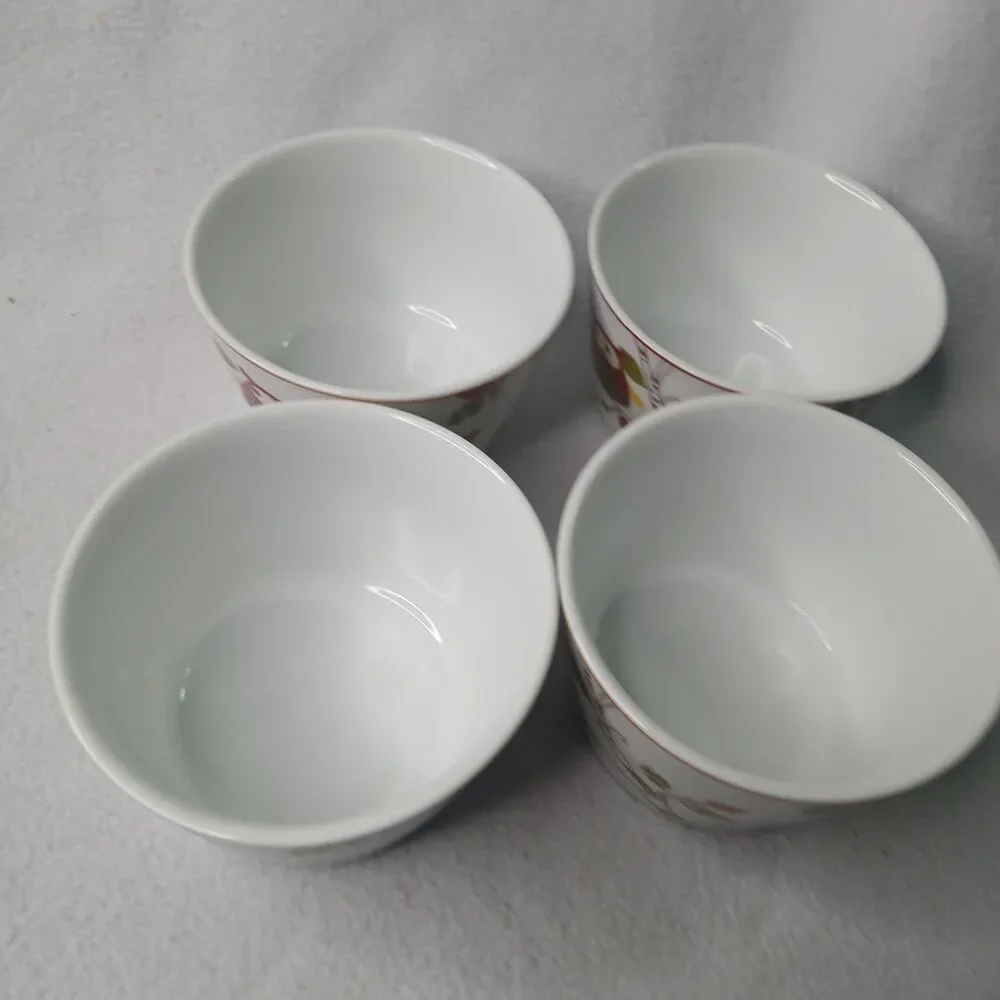 4 Enchanted Woods Appetizer Bowls 222 Fifth PTS 4 3/8